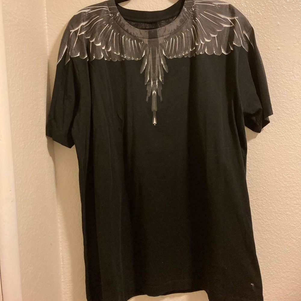 Marcelo Burlon County of Milan Black Tag Tee